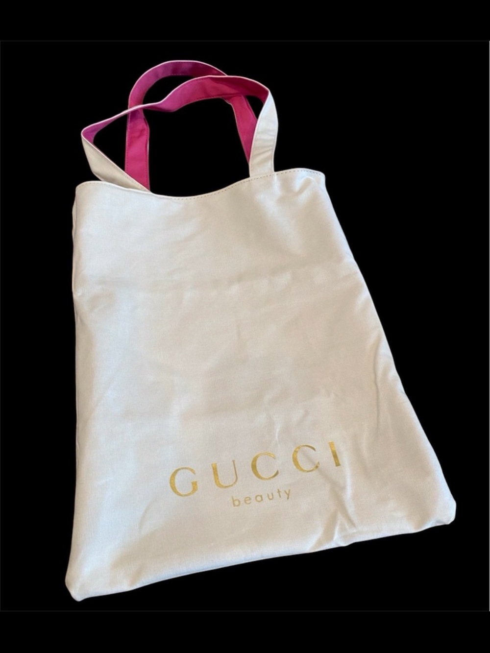 Gucci Tote Bag with Gold Logo - Picture 3 of 5